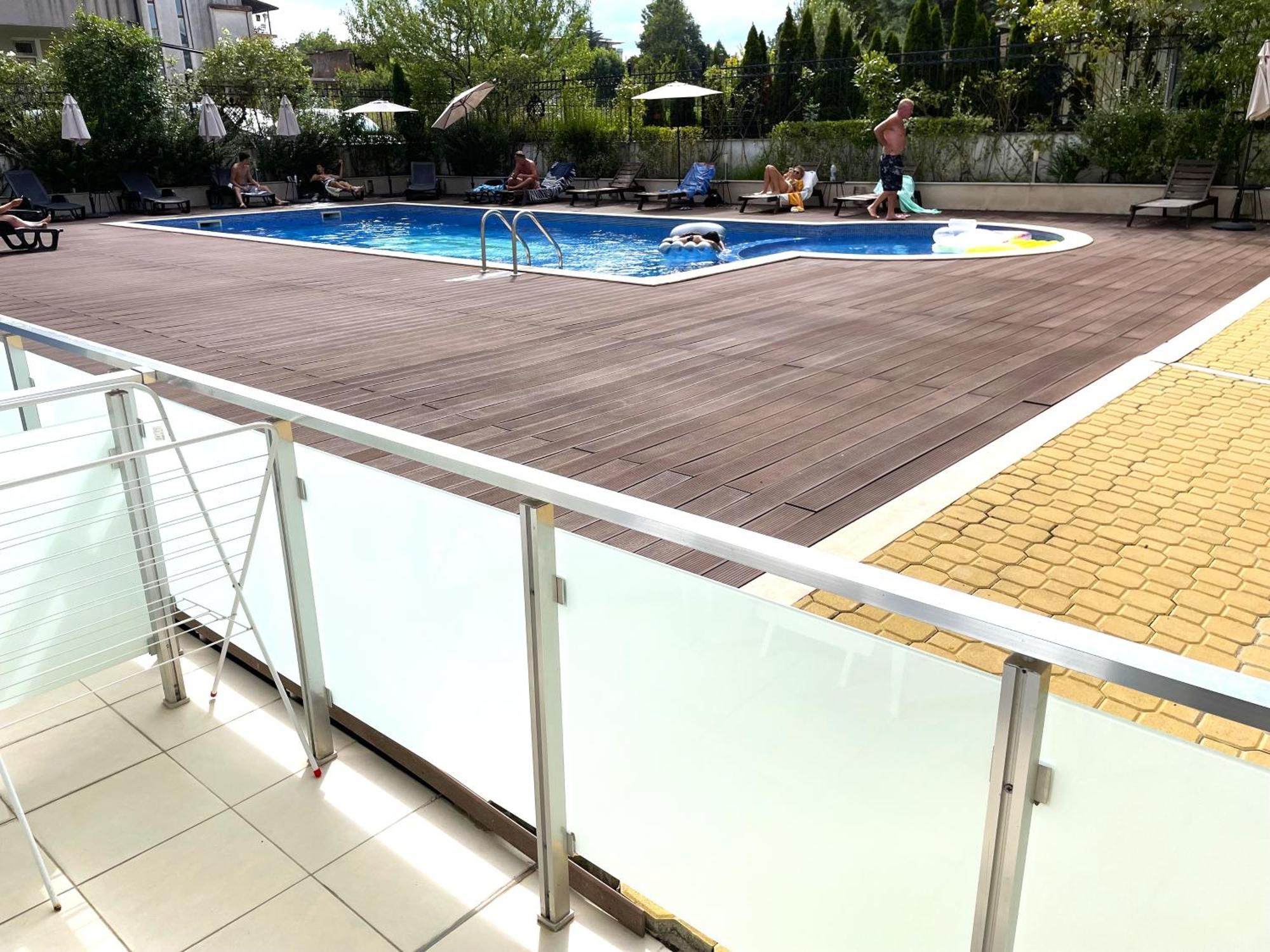 Apartments Stamopolu Lux With Pool View Primorsko Exteriör bild